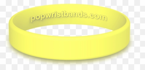 Yellow - Wristband Glow In The Dark png