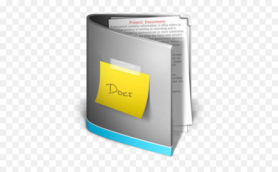 Documents Folder - Documents Folder Icon Png,Folders Png