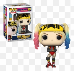 Pop Heroes - Birds Of Prey 307 Harley Quinn Roller Derby Harley Quinn Roller Derby Pop Png,Harley Quinn Transparent