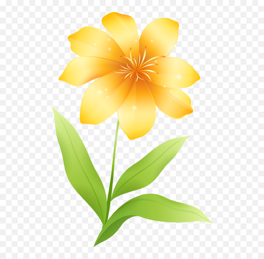 Library Of Png Flower Clipart - Clipart Yellow Flowers Png,Flower Clipart Png