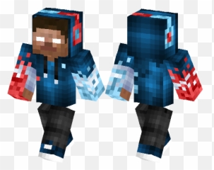 Skin Herobrine - Minecraft Red Hoodie Skin Png,Herobrine Png