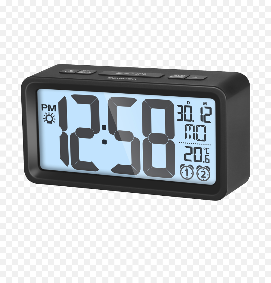 Digital Alarm Clock Png - Transparent Digital Clock,Alarm Clock Png