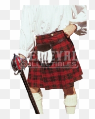 Scottish Kilt With Nothing Under Png Download - Falda