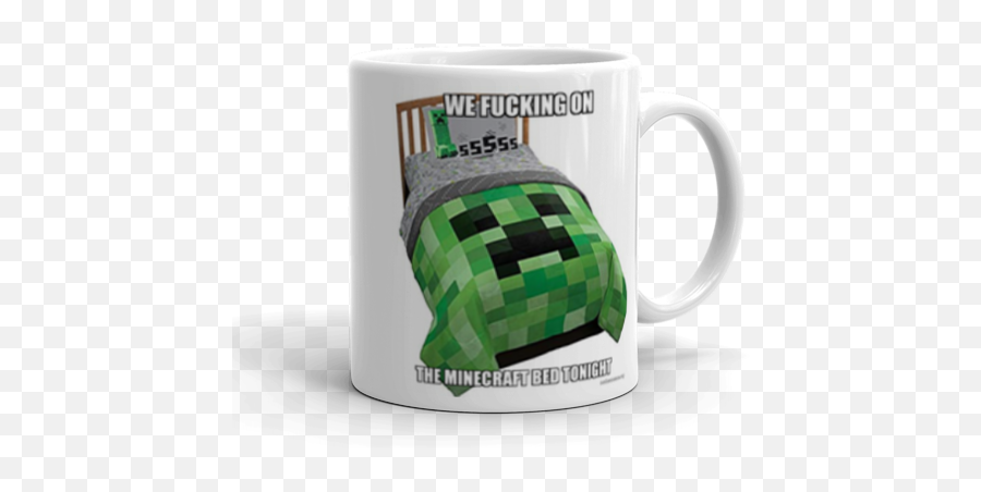 We Fucking - Minecraft Bed Sheets Png,Minecraft Bed Png