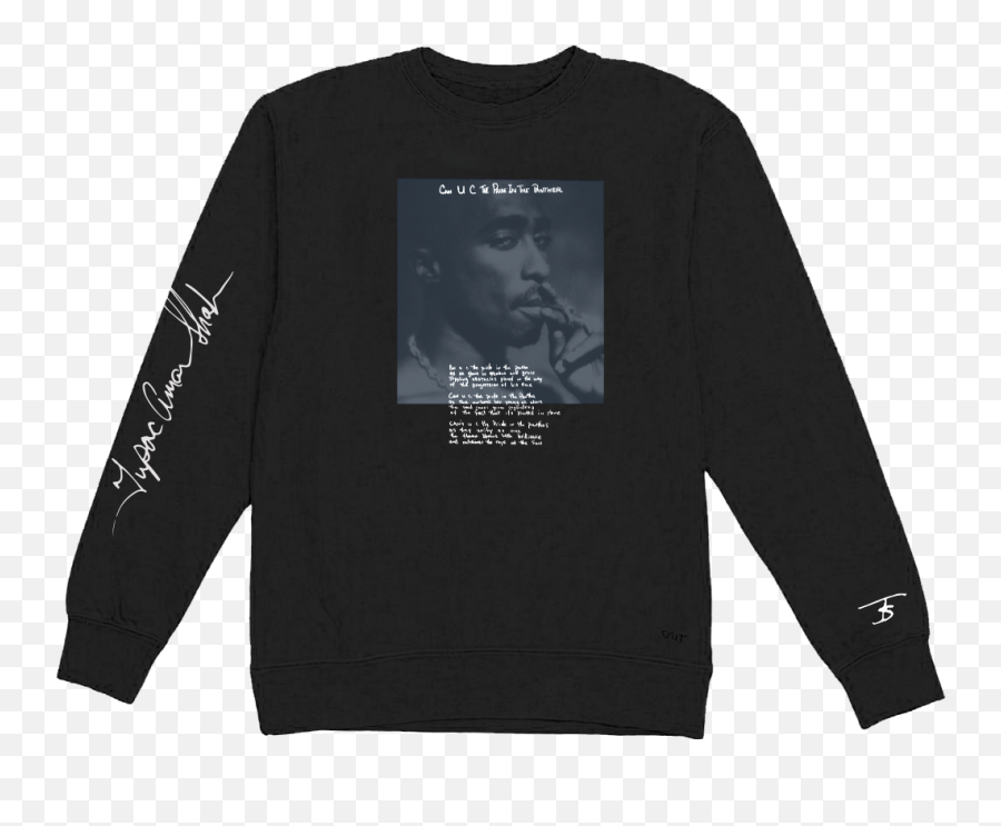 Tupac Estate Launches 2020 Poetry Month Collection Bravado - Tupac Long Sleeve T Shirt Png,Tupac Png