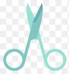 Scissors Manicure Png Icon - Repo Free Icons Green Png