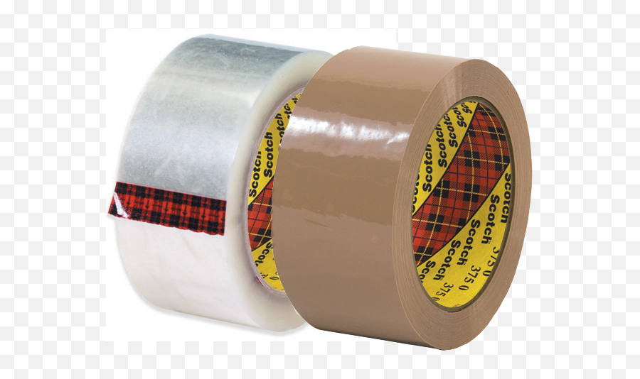 3m 375 Shipping And Carton Sealing Tape - Scotch 375 Clear 3m Packaging Tape Png,Scotch Tape Png