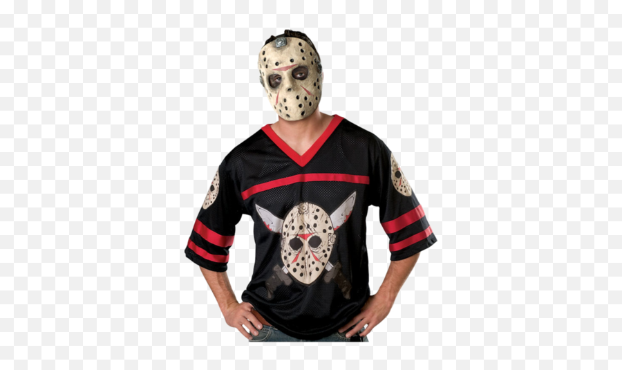 Jason Hockey Jersey U0026 Mask With Images Mens - Jason Voorhees T Shirt Png,Jason Voorhees Mask Png