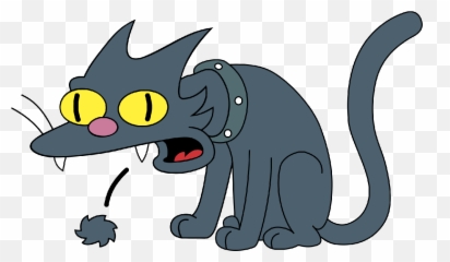 Download Hd Gato Dos Simpsons - Snowball Simpsons Snowball Simpsons Png,Snowball Png