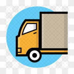Box Truck Icon Of Colored Outline Style - Clip Art Png,Box Truck Png