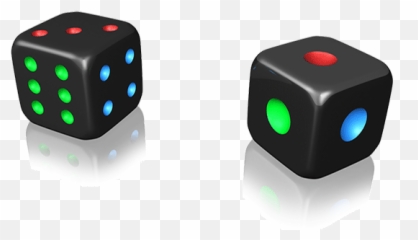 Gambling Niche - Dados Png De Colores