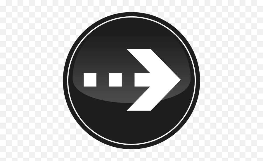 Black Circle Arrow Button - Circle Png,Black Button Png