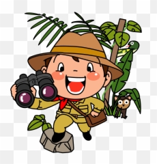 Explorer Boy Clipart - Png