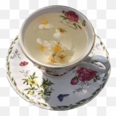 Tea Teacup Vintage Rose Pngs Png Sticker By Brookitx - Aesthetic Tea,Teacup Png