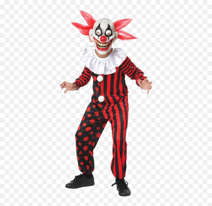 Download Creepy Clown Png - Killer Clown Costumes For Kids 12 Year Old Halloween Costumes,It Clown Png