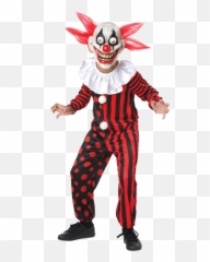 Download Creepy Clown Png - Killer Clown Costumes For Kids 12 Year Old Halloween Costumes,It Clown Png