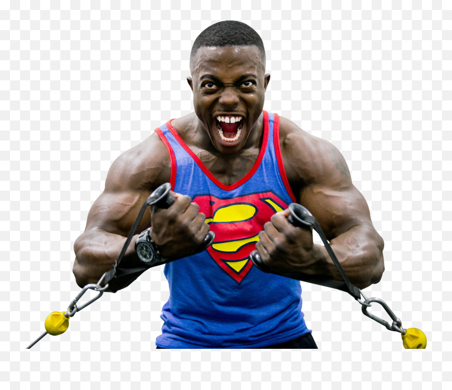 Strong Muscular Body Builder Png Image - Strong Muscle Man Png,Body Builder Png