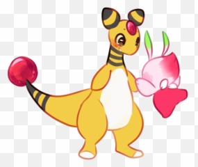 Celebi And A Ampharos Love Your Blog - Animal Figure Png,Celebi Png