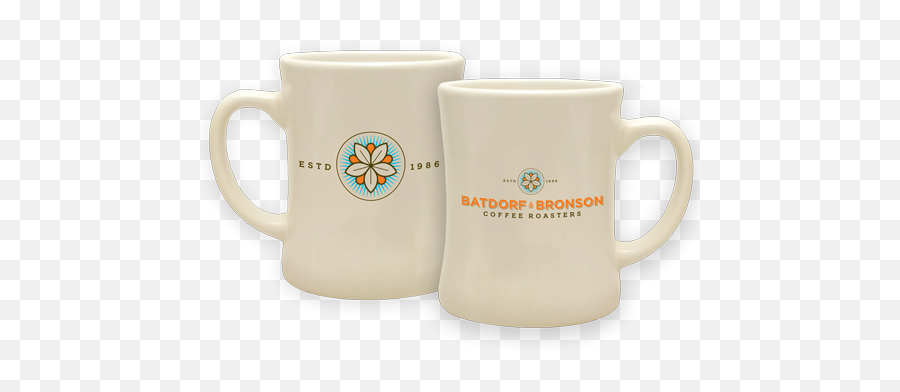 Cups U0026 Mugs - Logo Merchandise Gifts U0026 Apparel Batdorf And Bronson Png,Coffee Cup Logo