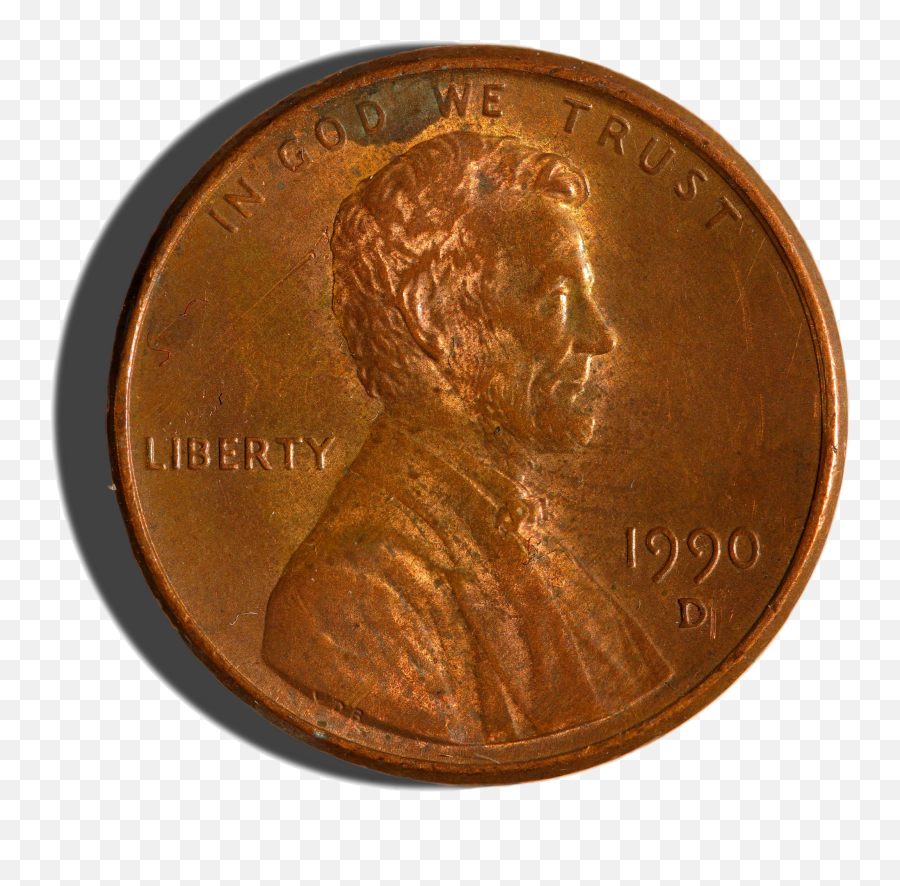 1990 - Us Penny Png,Penny Png