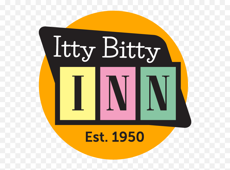 Itty Bitty Inn Logo Pch Road Trip Coos Bay Oregon - Itty Bitty Inn Png,Road Trip Logo