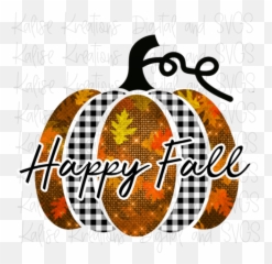 Thanksgiving Designs - Happy Fall Pumpkin Clipart png