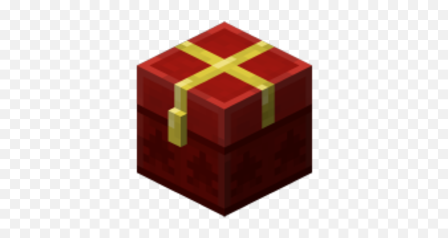 Minecraft Christmas Chest Png - Minecraft Christmas Gift Png,Minecraft Chest Png