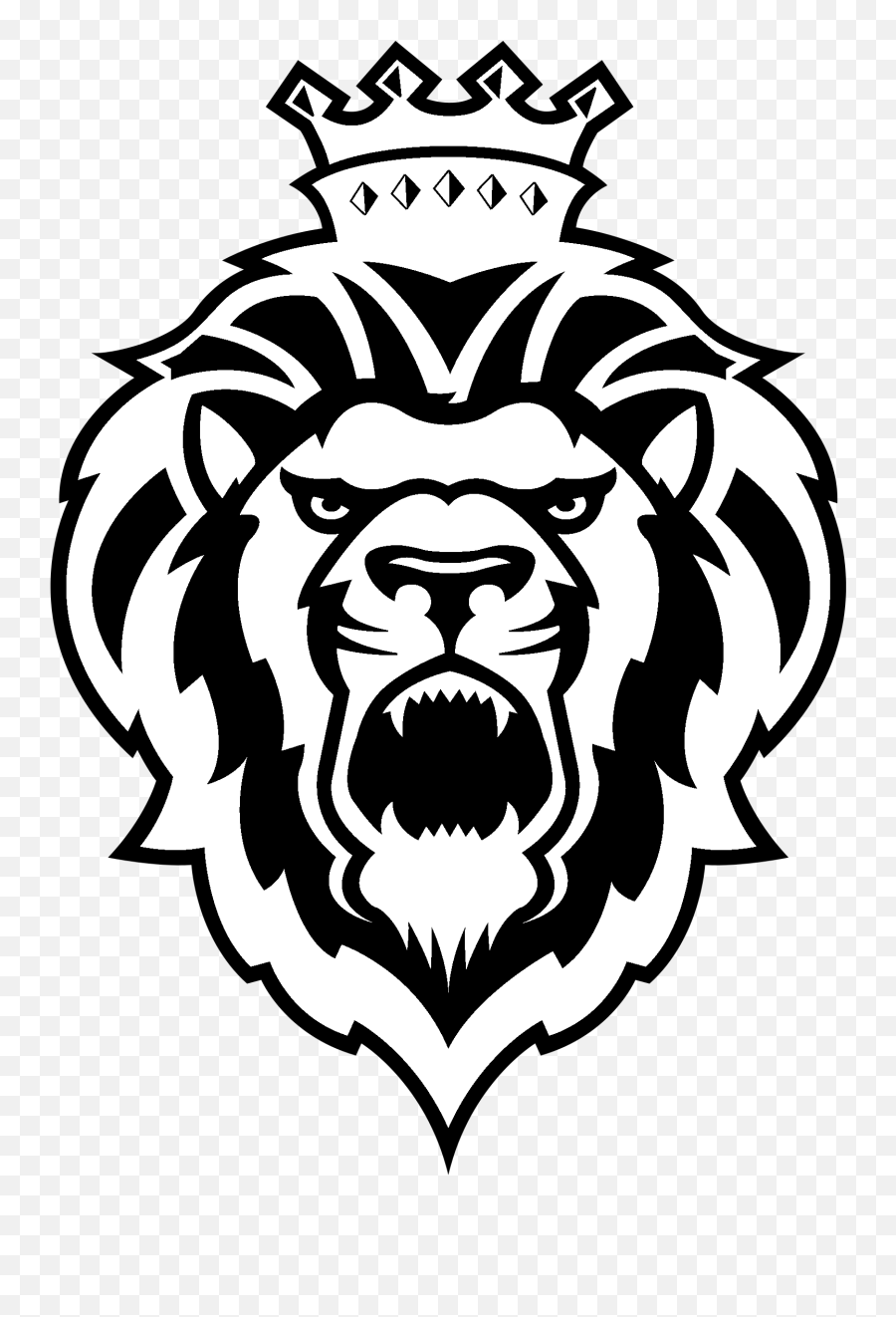 Reading Royals Logo Png Transparent - Lion With Crown Vector Png,Royals Logo Png