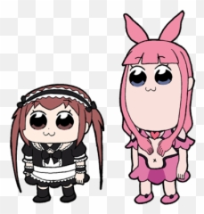 Pop Team Epic Animoe - Fictional Character Png,Pop Team Epic Transparent
