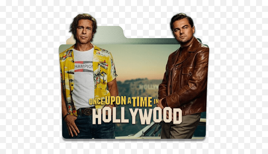 Once Upon A Time In Hollywood 2019 Folder Icon - Designbust Once Upon A Time In Hollywood Folder Icon Png,Icon Leather Jacket