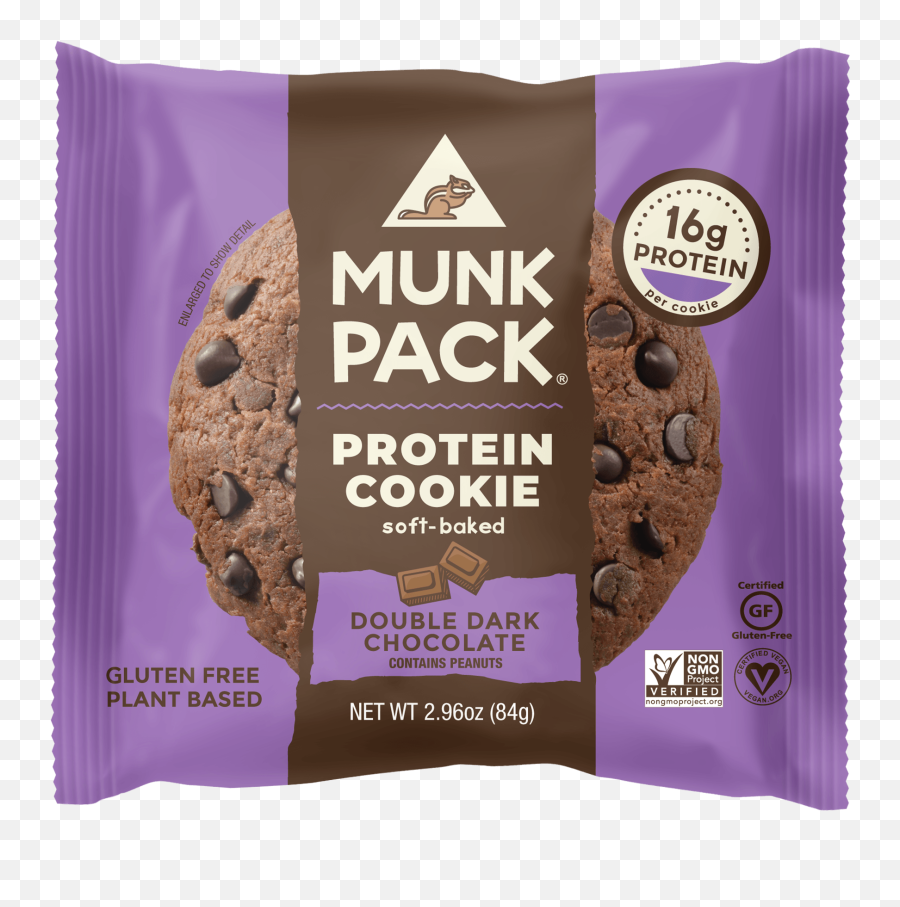 Oatmeal Raisin Spice Protein Cookie 12 - Munk Pack Protein Cookie Png,Icon Meals Protein Cookie