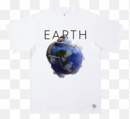 Hug White Tee - Earth Merchandise Lil Dicky Png,White T Shirt Transparent
