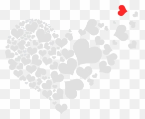 Free White Heart Transparent Background 935838 - PNG Vector Png