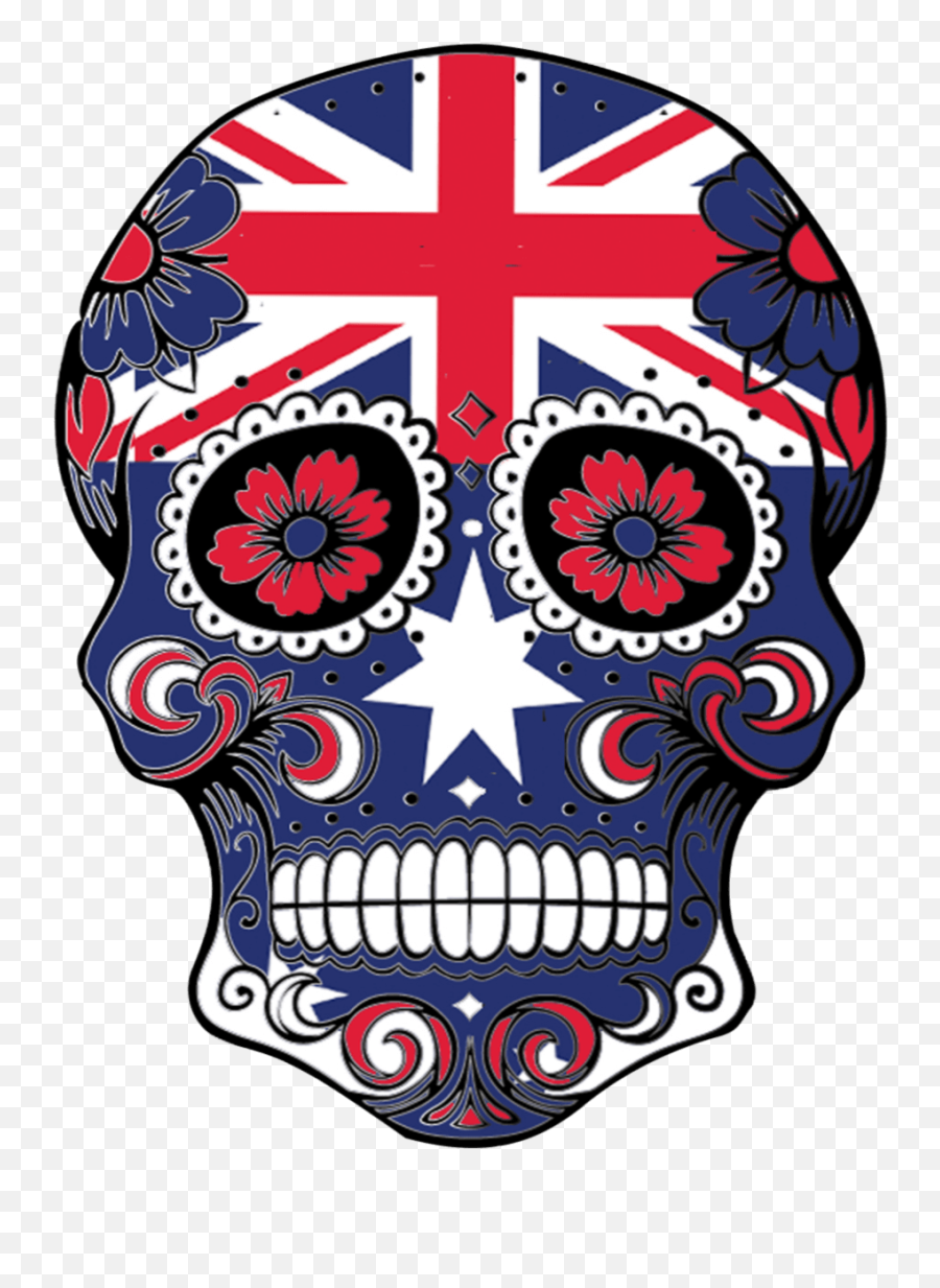 11 Sugar Skull Flags Of The World Ideas Flag - Flag Of Australia Png,Icon Scull
