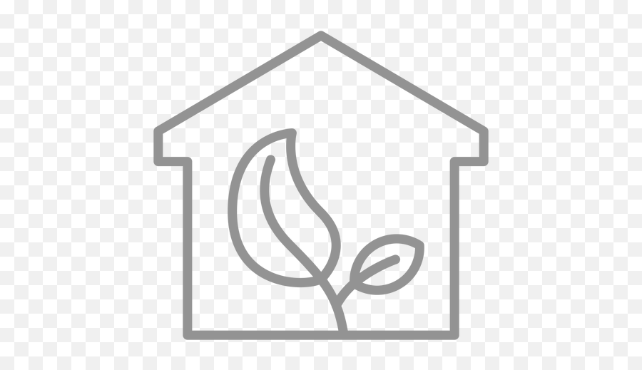 Sapling Inside House Stroke - Portable Network Graphics Png,Sapling Icon