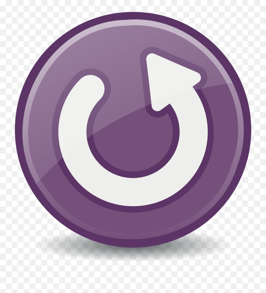 Download Hd Computer Icons Reset Button - Purple Reset Icon Png,Reboot Icon Button