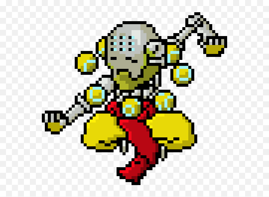 Pixel Art Overwatch Zenyatta - Pixel Art Overwatch Zenyatta Png,Zenyatta Png