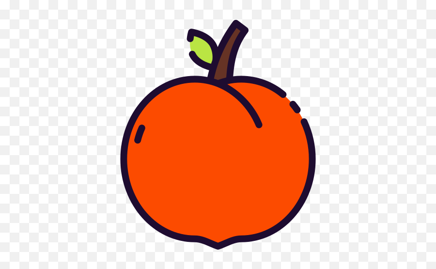 Peach Icon Download A Vector For Free - Fresh Png,Peach Icon Png