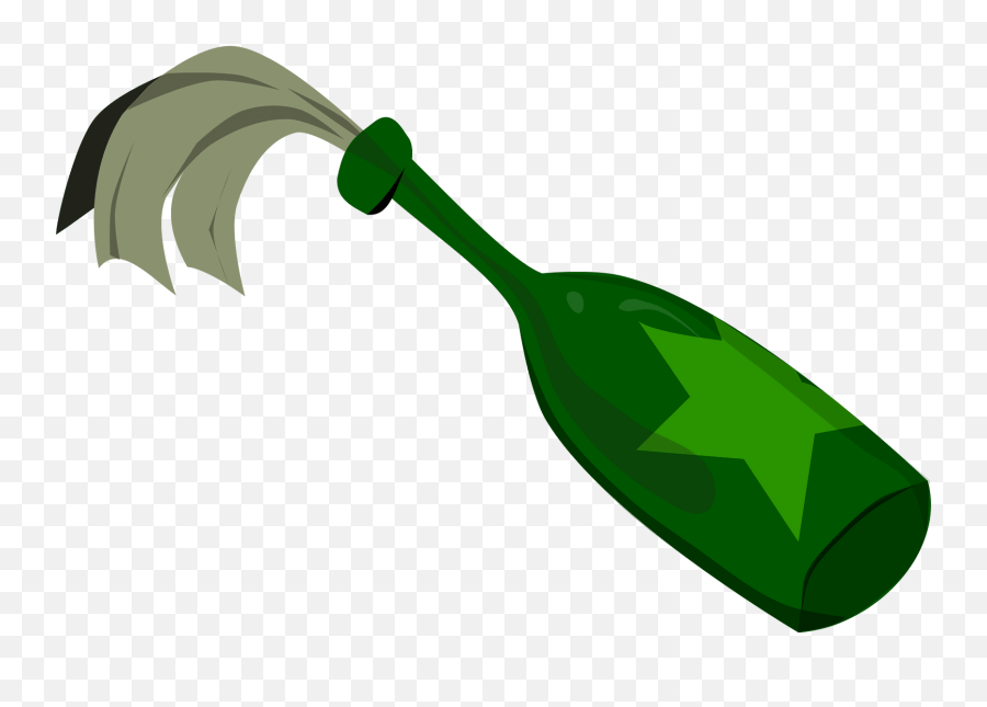 Green Molotov Clipart Free Download Transparent Png - Clip Art,Molotov Cocktail Icon