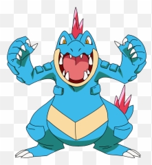 Download Pokemon Totodile Evolution - Feraligatr Pokemon Png,Totodile Png