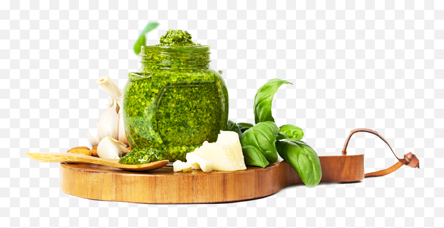 Download Hd Fresh Herbs - Pesto Sauce Png,Herbs Png