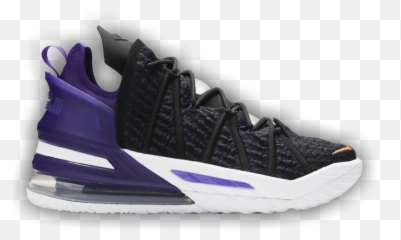 Lebron 18 Ep U0027lakersu0027 Goat - Lebron James Ayakkab png