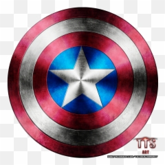 Download Captain America Shield Render By To - Drawing png