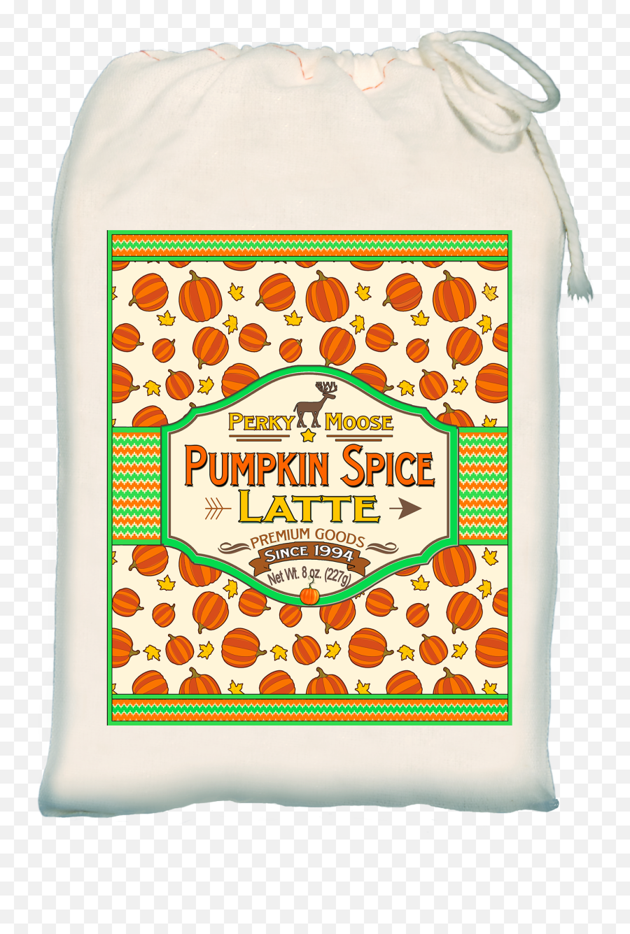 Pumpkin Spice Latte Perky Moose Png