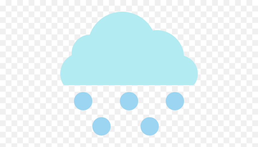Snowy Weather Free Icon Of Flat Png