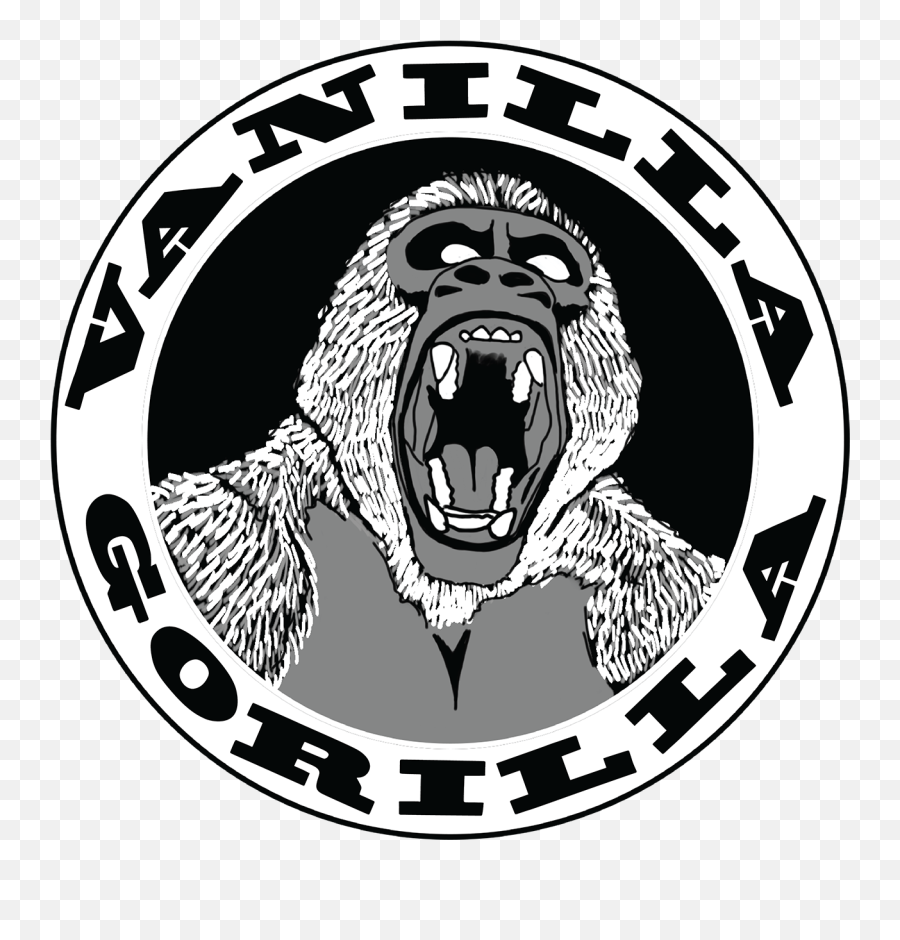 Fitness Logo Design For Vanilla Gorilla - Made Png,Gorilla Logo
