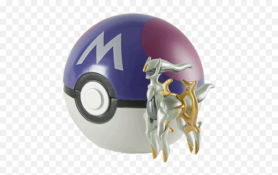 Pokemon - Arceus U0026 Master Ball Clip N Carry Mythical Poke Ball Set Arceus Pokeball Png,Master Ball Png