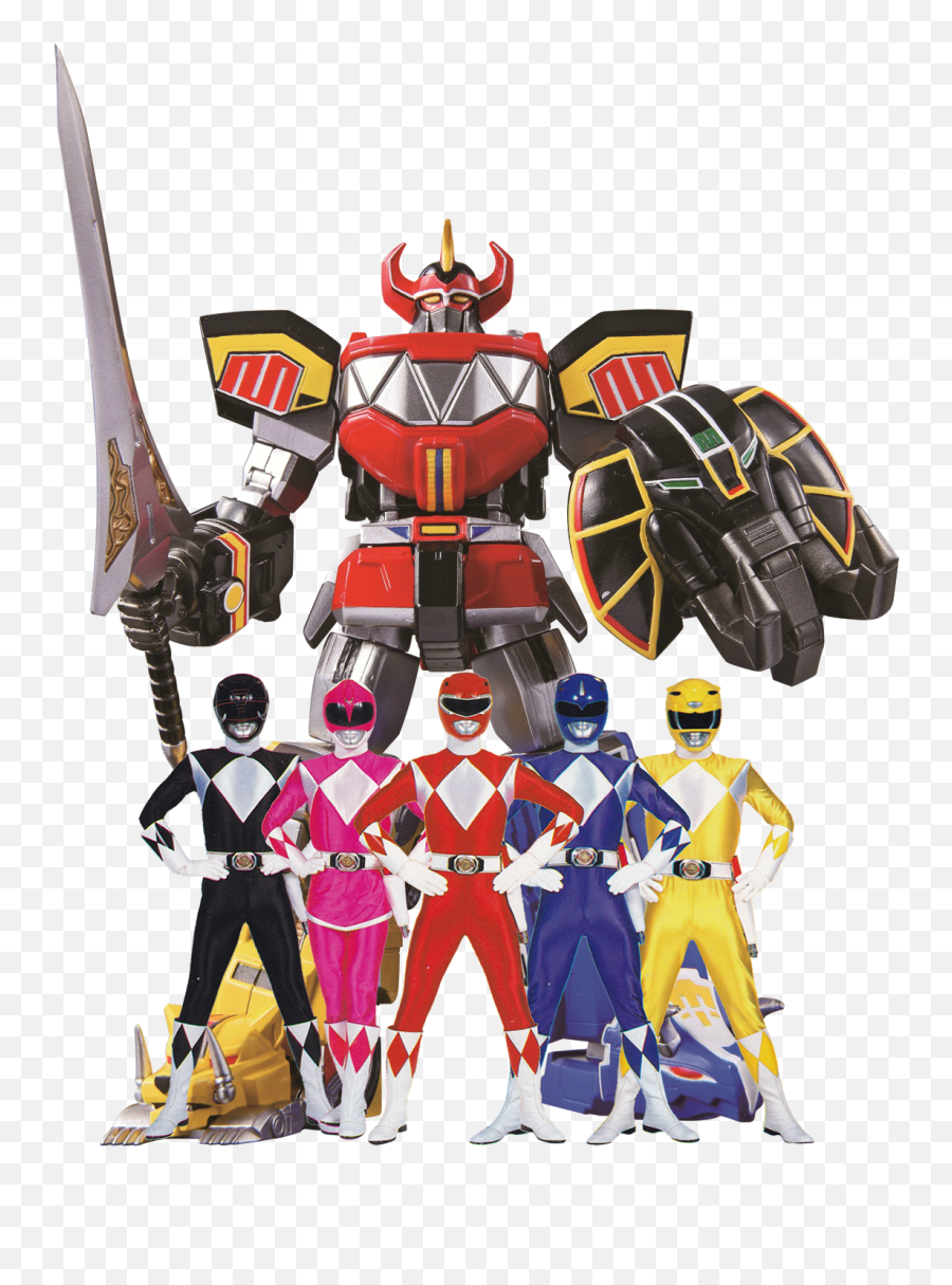 Mighty Morphin Power Rangers Png - Robo Megazord Power Rangers,Power Ranger Png