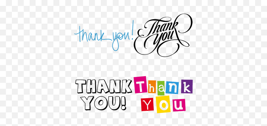 Thank You Transparent Png Images - Thank You Lettering For Kids,Thanks For Watching Png