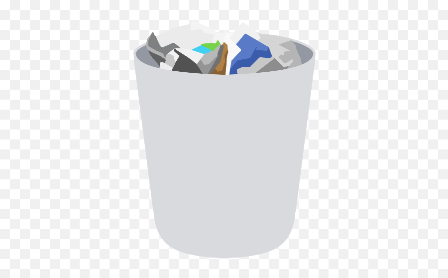 Trash Full Icon - Mac Recycle Bin Icon Png,Trash Png.
